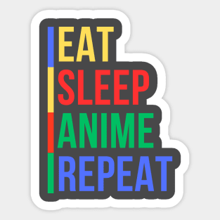 Otaku Routine (Mood Colors) - Pocket ver. Sticker